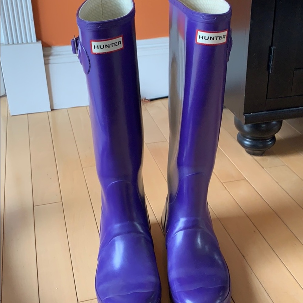 Purple Hunter Rainboots